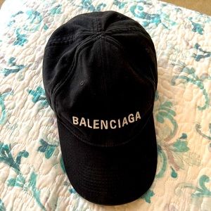 Unisex Used Balenciaga Hat.